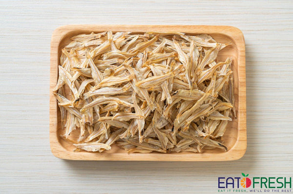 Dried Anchovies (Peeled) 干鳀鱼（去皮）- 200g - Eat Fresh SG