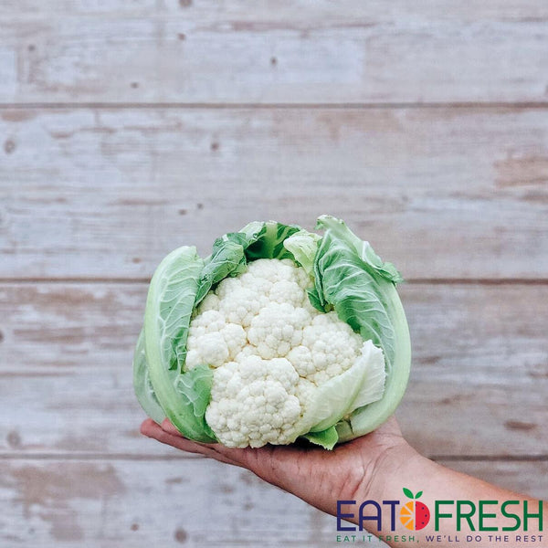 Cauliflower (White) - 1 pc (1kg - 1.5kg) - Eat Fresh SG