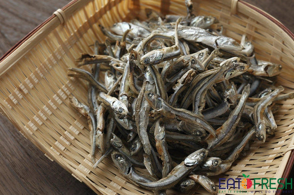 Dried Anchovies (Whole) 鳀鱼 (干) - 200g - Eat Fresh SG