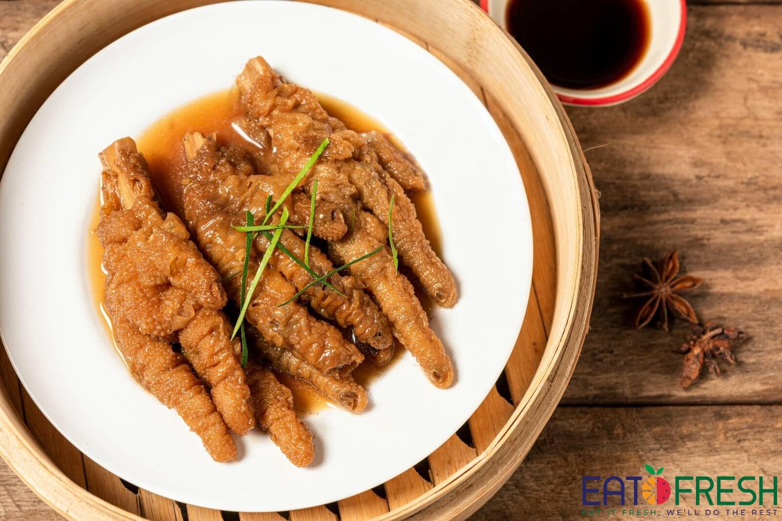 Frozen Fried Chicken Feet 冷冻大炸鸡爪 - 1kg per pack